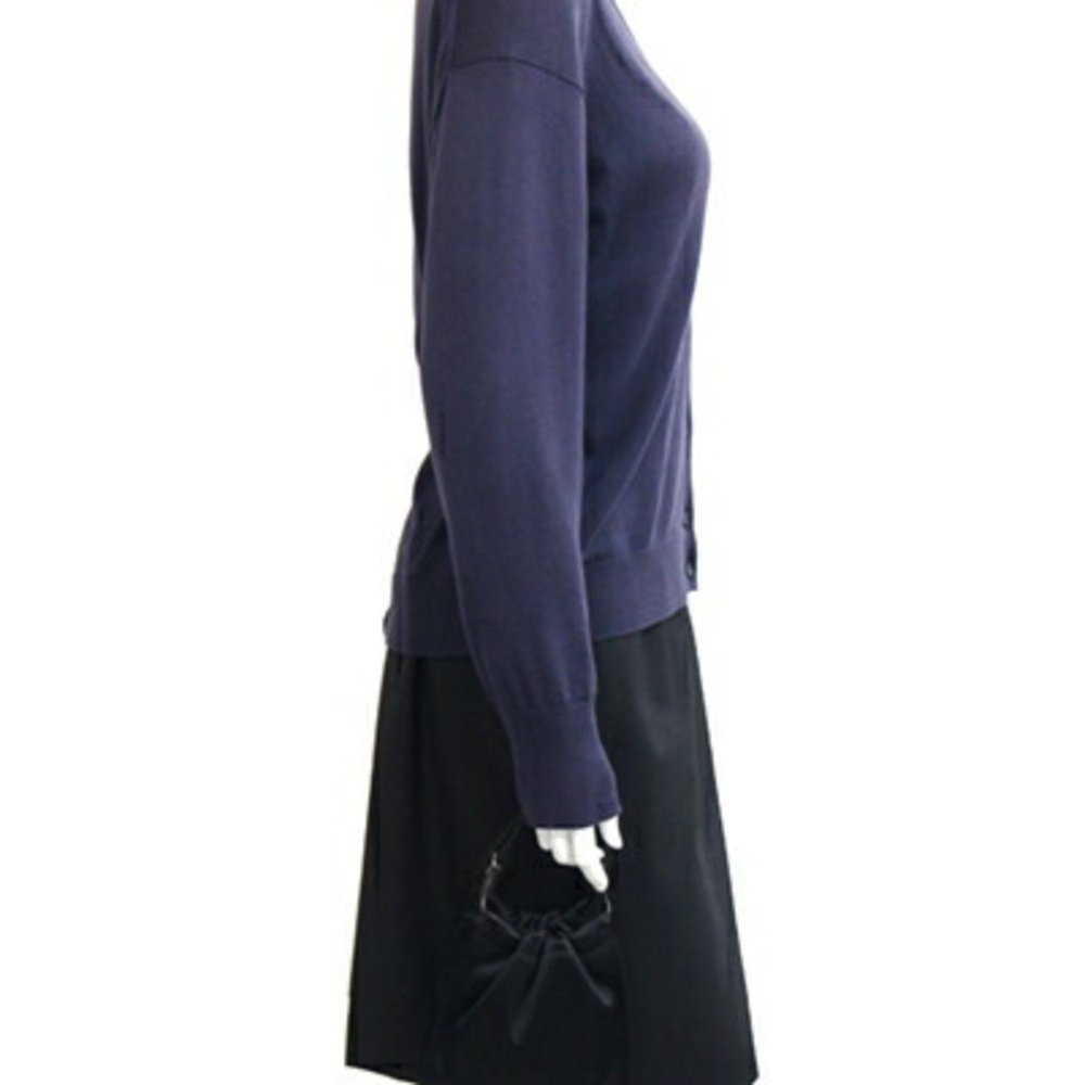 Gucci Handbag 005 0854 Black Satin Pouch Old Women's GUCCI - Picture 10 of 10